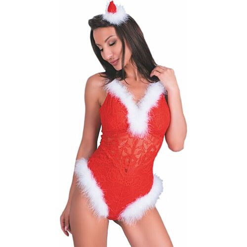 Body Lencerie Livco Corsetti Naughty Santa pentru Sărbători