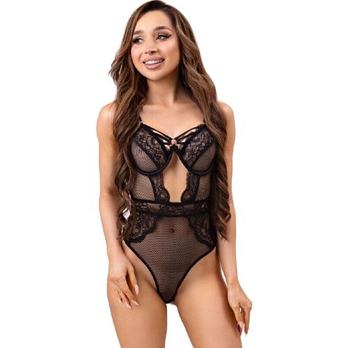 Body Lingerie Livco Corsetti Paula cu dantelă și plasă