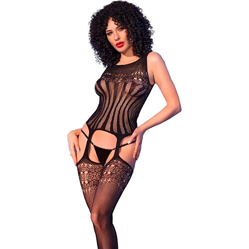 Bodystocking Chilirose CR 4855 cu medii integrate