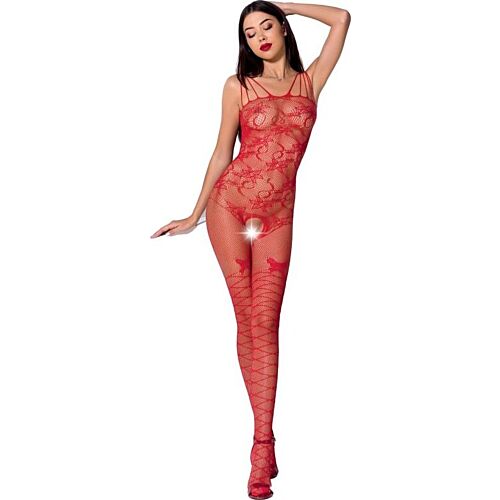 Body Lingerie Passion Woman BS076 cu encaje și transparențe