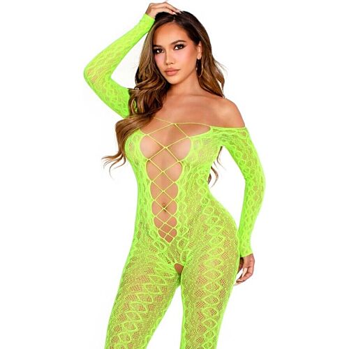 Bodystocking Leg Avenue Sin Entrepierna Design Serpentine