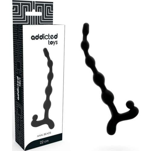 Bile Anale ADDICTED TOYS 22 CM cu Opritor