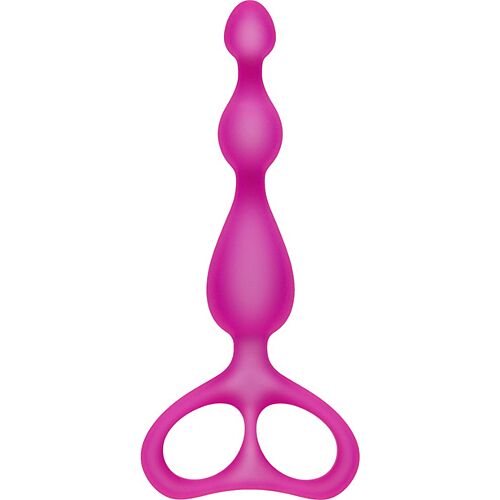 Bile anale S Pleasures Shorty Plum pentru începători