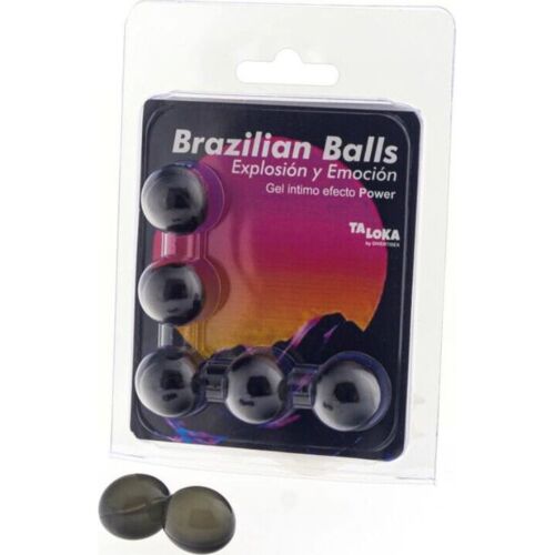Bile Braziliene TALOKA cu Gel Excitant Power Effect