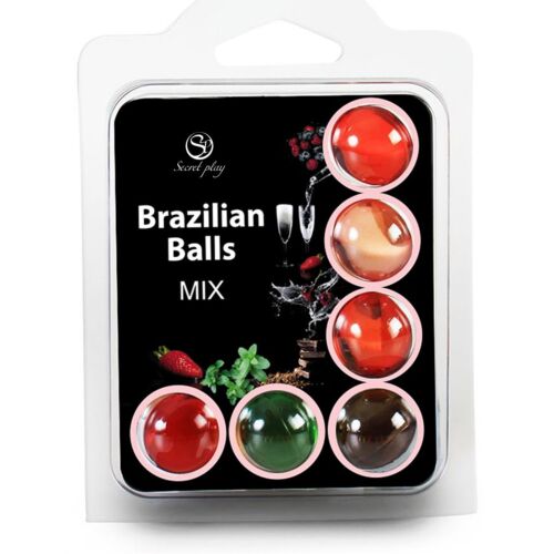 Ulei SECRETPLAY Bile Brazilian Balls cu aromă de fructe