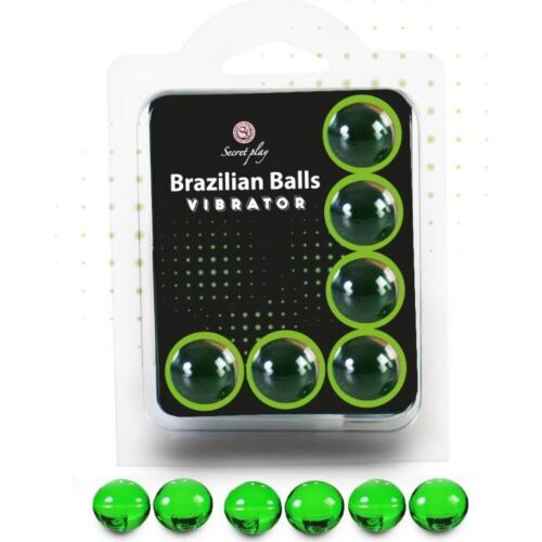 Boli Brazilian Balls Secretplay - Vibrație și lubrifiere