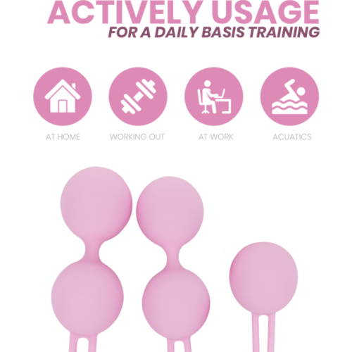 Bile Chinoase Intimichic Pelvis Health II pentru întărirea solului pelvian