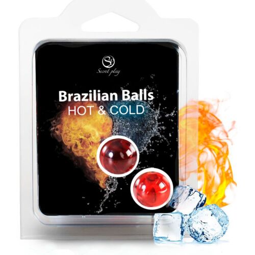 Bile Brazilian Secretplay cu efect de căldură și frig