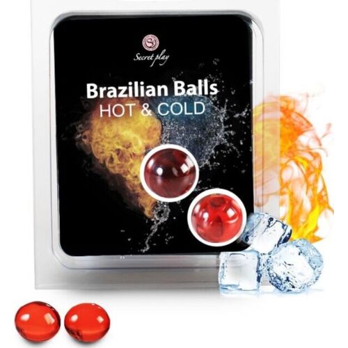 Lubrifiant Secretplay Brazilian Balls cu efect de căldură