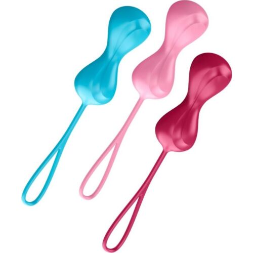 Bile Kegel Satisfyer Training Set 1 pentru tonifierea pelvica