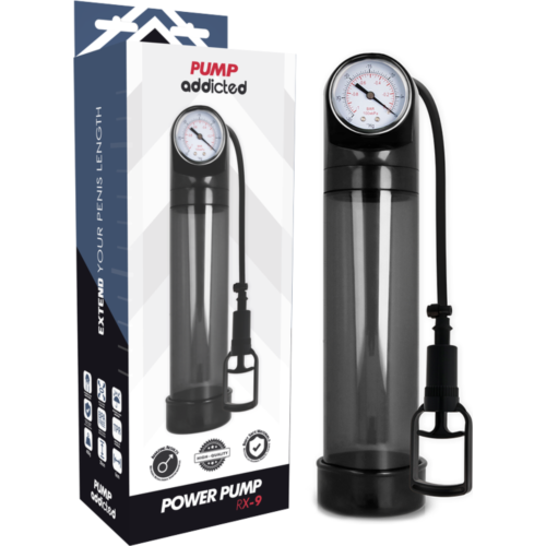Pompă Penis Pump Addicted RX9 cu sistem de vid