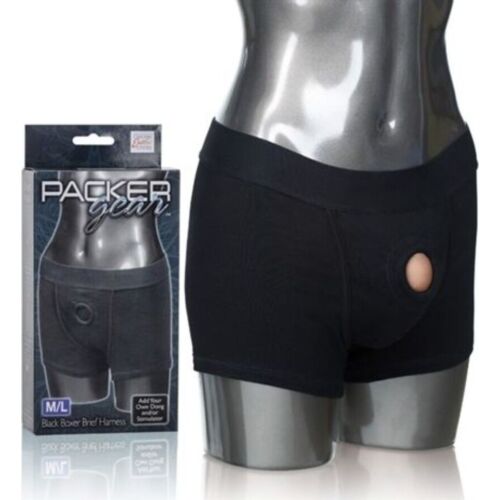 Hamuri CALEXOTICS Packer Gear Boxer M/L pentru dublă penetrare