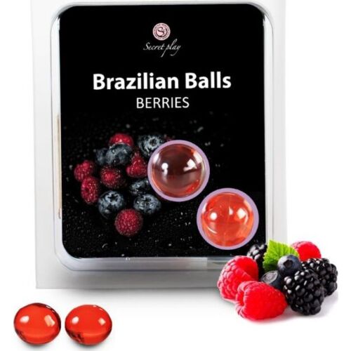 Bile Brazilian Balls Secretplay cu gust de fructe de pădure