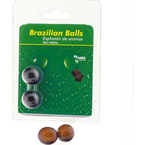 Bile Brazilian Taloka cu lubrifiant de ciocolată