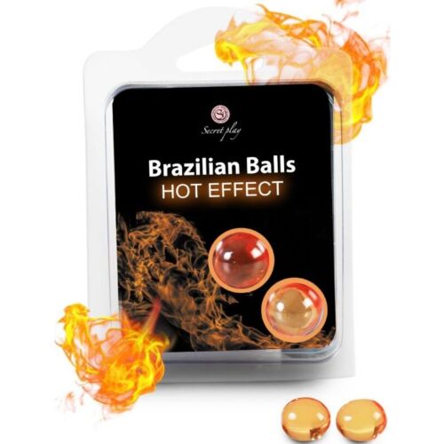 Lubrifiant SECRETPLAY Brazilian Balls cu efect de căldură