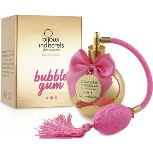 Brumă corporală BIJOUX Bubble Gum 100 ml cu aromă de căpșuni