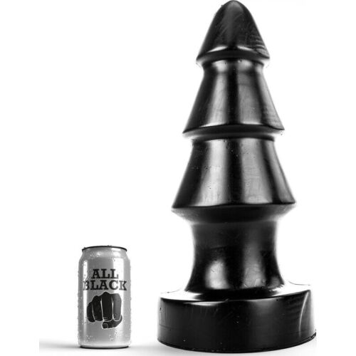 Buttplug All Black Desafío Anal 40 cm - Provocare pentru avansați