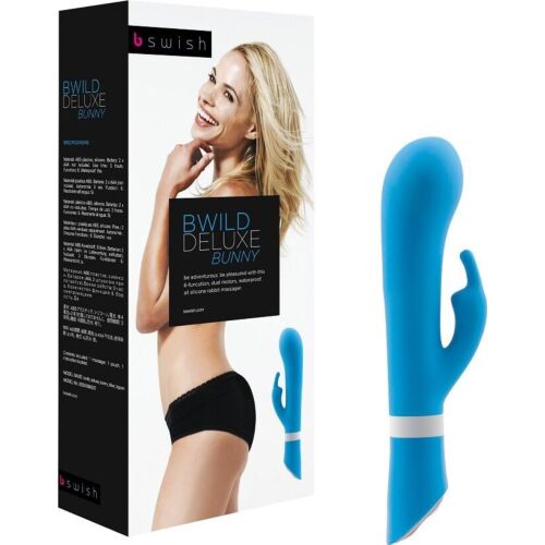 Vibrator B SWISH Bwild Deluxe Bunny pentru stimulare dublă