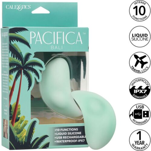 Vibrator CALEXOTICS PACIFICA BALI TEASER cu 10 funcții