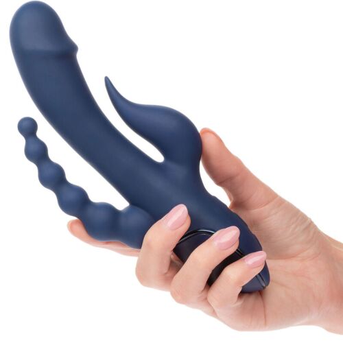 Vibrador CALEXOTICS Triple Orgasm cu triple acțiuni