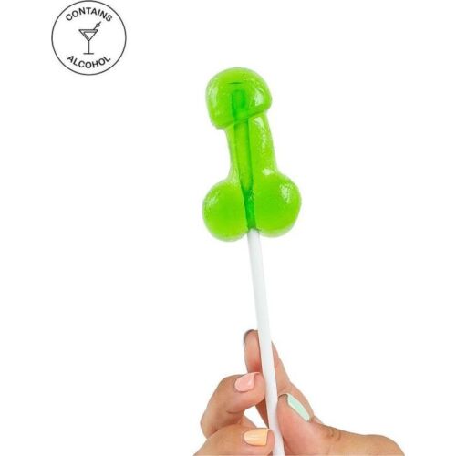 Bomboană SECRETPLAY Piruleta Penis Caipirinha 7,3% alcool