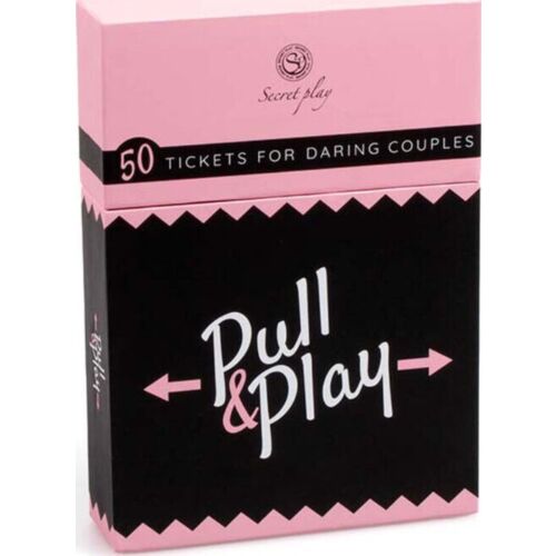 Joc de cărți SECRETPLAY Pull & Play pentru cupluri
