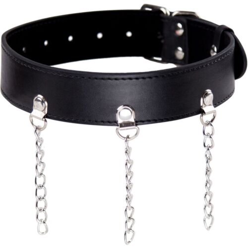 Collar Fetish Ohmama cu Inel Ajustabil