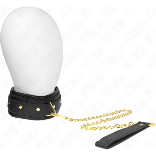 Colier BDSM KINK Model 1 cu curea ajustabilă