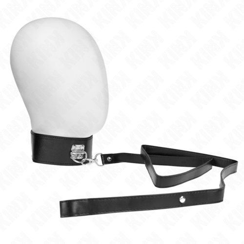Colier BDSM KINK Model 2 cu curea ajustabilă