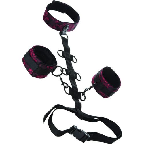 CalExotics Scandal Restraint Collar with Detachable Cuffs