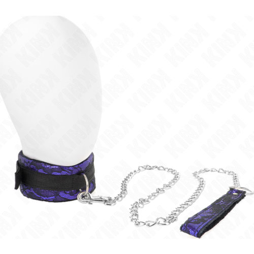 Collar BDSM KINK cu Correa din Terciopelo