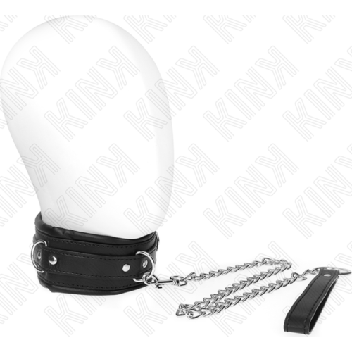 Colier BDSM KINK cu correa ajustabilă de 65 cm