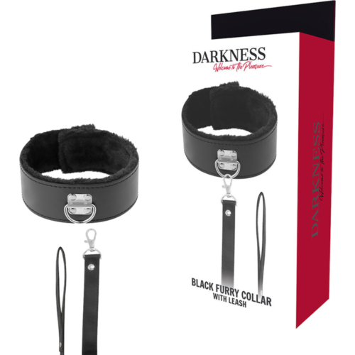 Colier Bondage Darkness Forrat cu Cadena Titanium