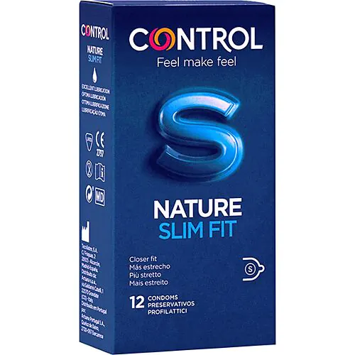Prezervativ Control Nature Slim Fit 12 UDS ajustat