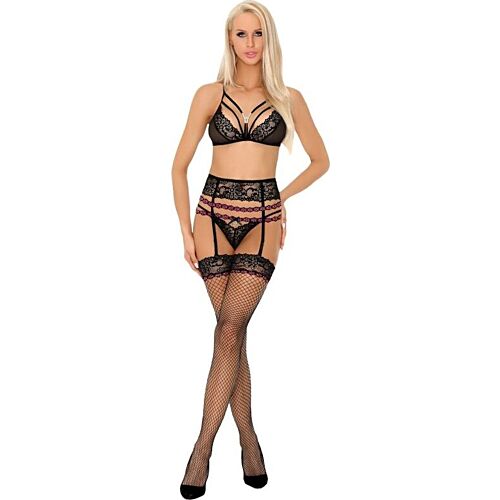 Conjunto liguero LIVCO CORSETTI Snehana cu detalii ornamental