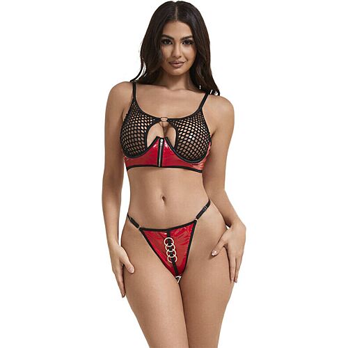 Set lenjerie sexy SUBBLIME - 955533 cu fermoar