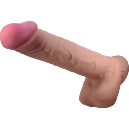 Dildo PRETTY LOVE Sliding Skin 26 cm cu ventuză