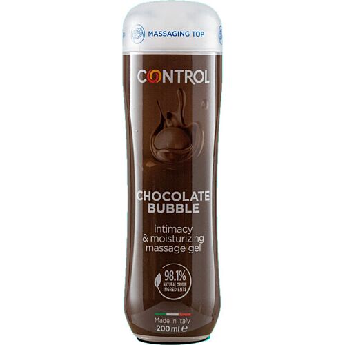 Gel de Masaj Control Chocolate Bubble 200ml cu sfere de masaj