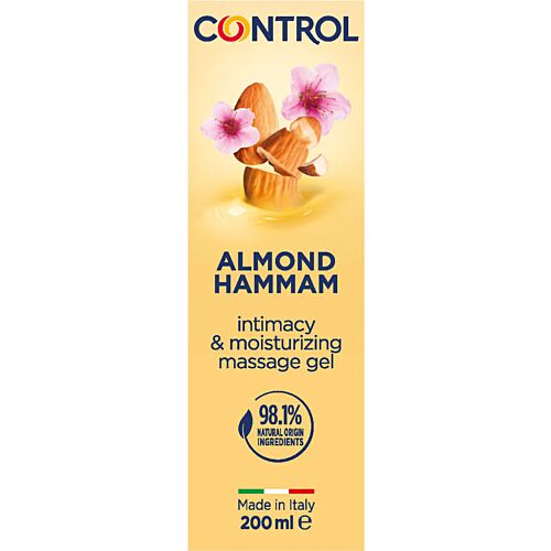 Lubrifiant Control 3 în 1 cu migdale 200 ml