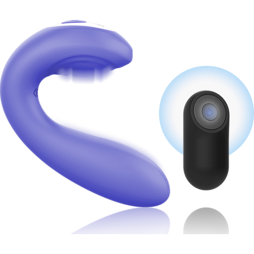 Vibrator Dual MR. BOSS Josef cu Control Remoto