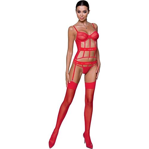 Corset BDSM Passion Woman Kyouka cu tiranțe ajustabile