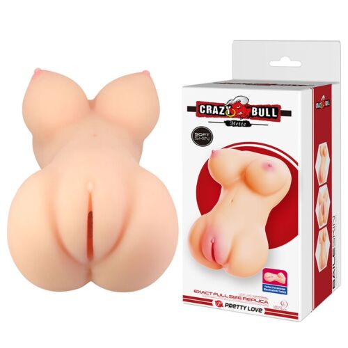 Masturbator CRAZY BULL cu design ergonomic și interior texturat