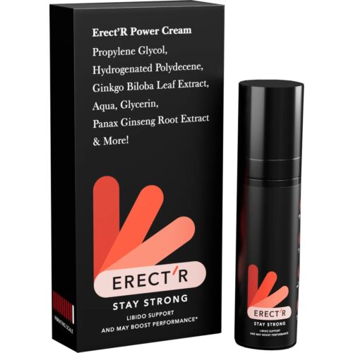 Crema pentru erecție Erect`R Power Cream | Fermitate și volum instant
