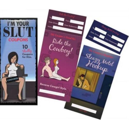 Jocuri KHEPER GAMES IM YOUR SLUT COUPONS - 10 cupoane amuzante