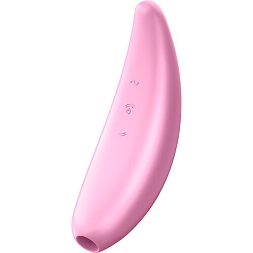 Succionator Satisfyer Curvy 3+ cu control prin aplicație