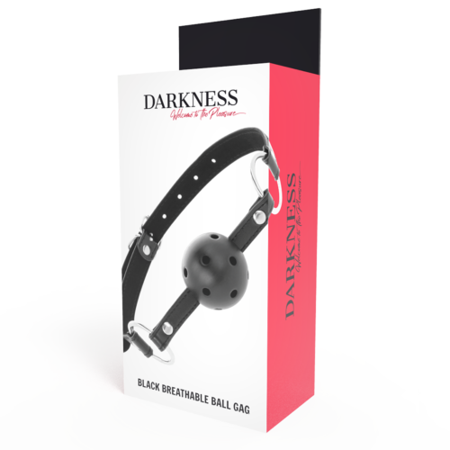 Mordaza BDSM Darkness - accesoriu pentru jocuri intime
