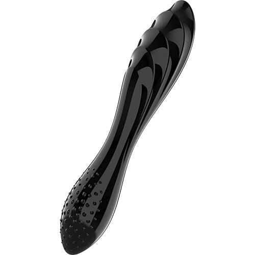 Dildo Satisfyer Dazzling Crystal cu texturi versatile