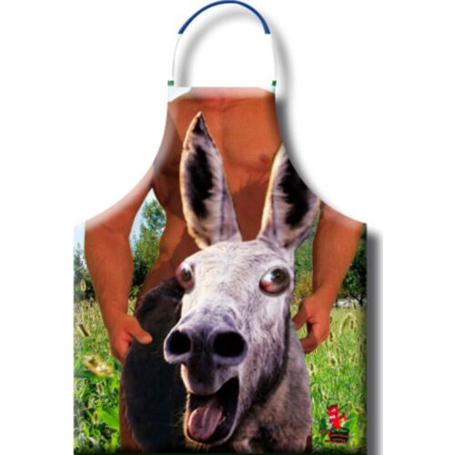 Delantal Accesorii Diablo Picante Burro cu Ilustratii Erotice