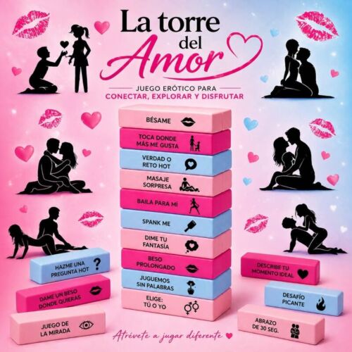 Jocuri de Pereche DIVERTY SEX Love Tower - Provocări erotice
