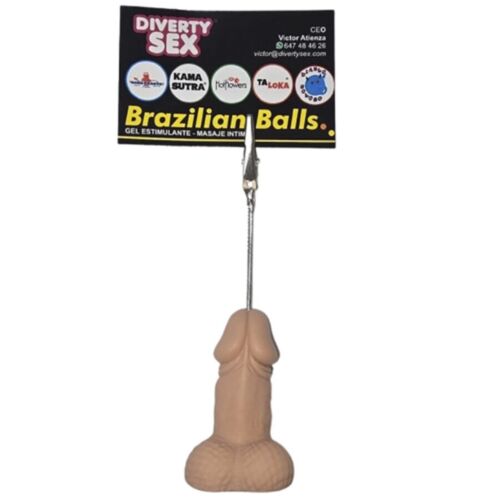 Suport note Penis Diablo Picante - accesoriu amuzant